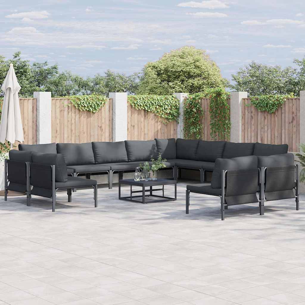 Tuinset – Loungeset – Zitgroep – Balkonset – Loungegroep – Modular Design – Weerbestendig Kunststof Zonder Tafel