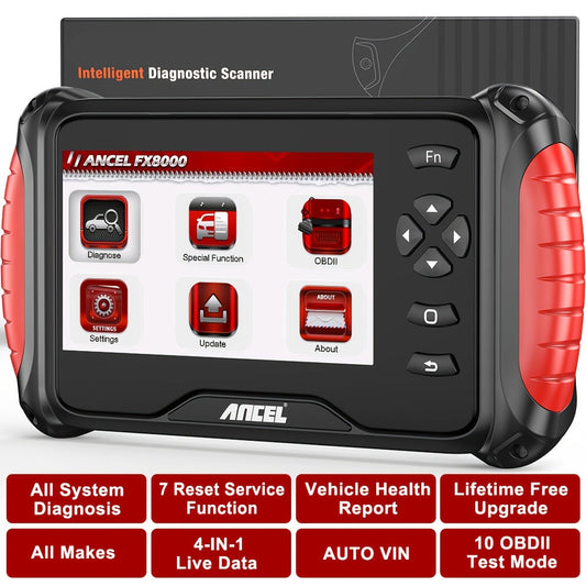 OBD2 Diagnoseapparaat – Auto Scanner – Foutcode Lezer – Multisysteem Scanner – Voertuig Diagnose Tool – Zonder Batterij – Plug & Play – Draagbaar & Gebruiksvriendelijk