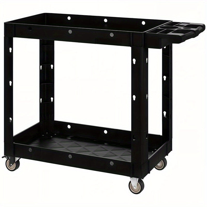 Multifunctional tool cart, storage cart, multi-layer tool tray, perfect gift for father and husband, professional maintenance tool cart for men