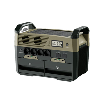 Draagbare Zonnepanelen Generator – Powerstation - Powerbank - Portable Solar Generator – Noodstroomvoorziening – Camping Stroomvoorziening – 3600 Wh Batterij – 3200 W Piekvermogen