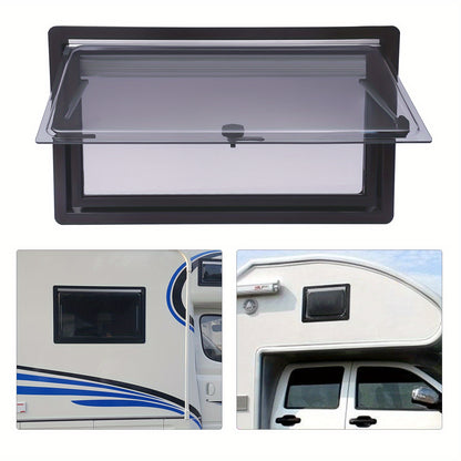Ventilatieraam Camper – Camperraam – Caravanraam – Busraam – Buscamperraam – 900x500 mm – Insectenscherm & Vergrendeling – Stevig Aluminium Frame