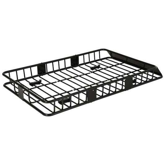 Dakkofferdrager – Dakdrager – Dakrek – Bagagedrager – Universele Dakdrager Zwart – Verstelbaar 109-162 cm – Max Belastbaar 100 kg