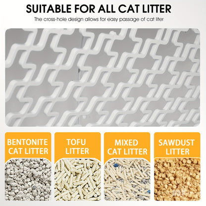 Kattenbak Elektrisch – Automatische Kattenbak – Zelfreinigende Kattenbak – Automatische Schepfunctie – Slimme Kattenbak Met App – Grote Inhoud 10L – Dubbele Geurverwijdering