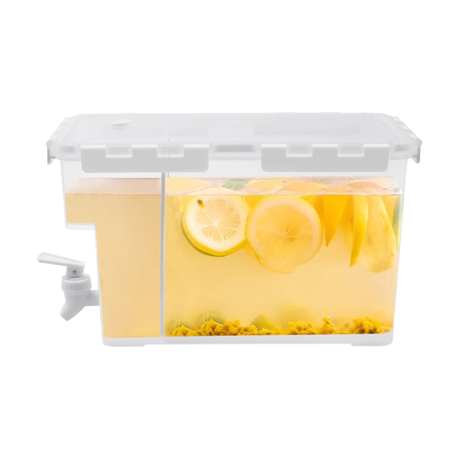 Drankenkoeler – Drankendispenser – Drinkdispenser – Sapdispenser – 6 Liter Inhoud – Met Kraantje – Hitte- En Vriesbestendig - QUORE