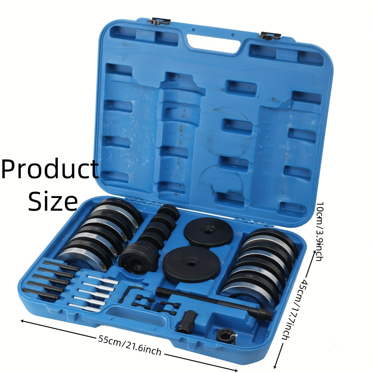 Wiellager Toolset – Wielager Gereedschap – Wiellager Reparatieset – Wielager Verwijderaar – Wielnaaf Montage Set – Geschikt Voor VAG 62-85 Mm – Hoogwaardig Metaal