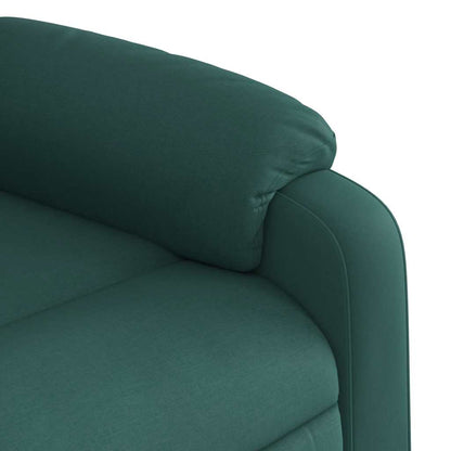 Massagestoel – Relaxstoel – Massagefauteuil – Ontspanningsstoel – Elektrische Massagestoel Donkergroen – 6 Massagepunten – Elektrisch Verstelbaar Tot 135°