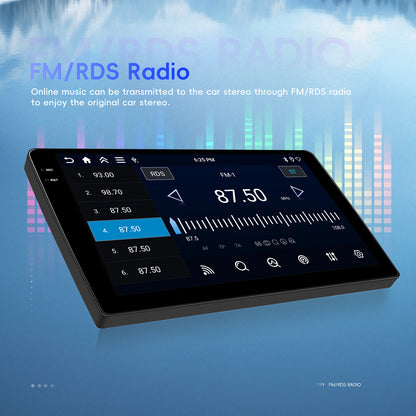 Android 15 Autoradio – Multimedia Speler – GPS Navigatie – Dubbele DIN Stereo – Touchscreen Radio – 10 Inch HD Scherm – Ingebouwde Achteruitrijcamera – Wi-Fi Connectiviteit