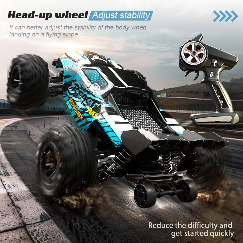 RC Auto – Radiografische Auto – Bestuurbare Auto – Afstandsbediening Auto – Stuntauto – Met Extra Accu – 4WD Met Metalen Onderdelen