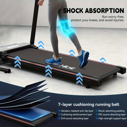 Loopband – Wandelband – Hardloopband – Treadmill – Walking Pad – Inklapbaar Design – Verstelbare Helling – App Compatibel