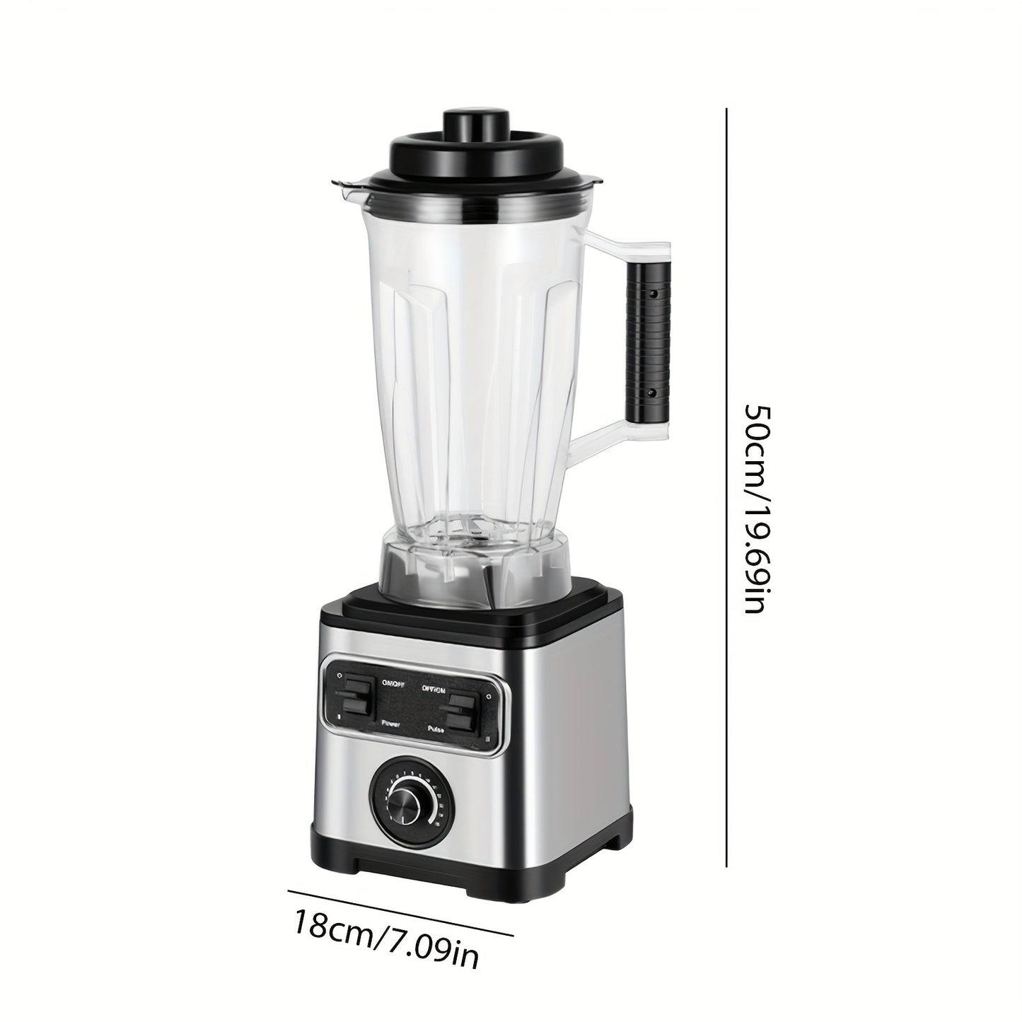 Sapcentrifuge – Juicer – Smoothiemaker – Blender – Keukenmachine – 6600W Krachtige Motor – 3 Liter Inhoud