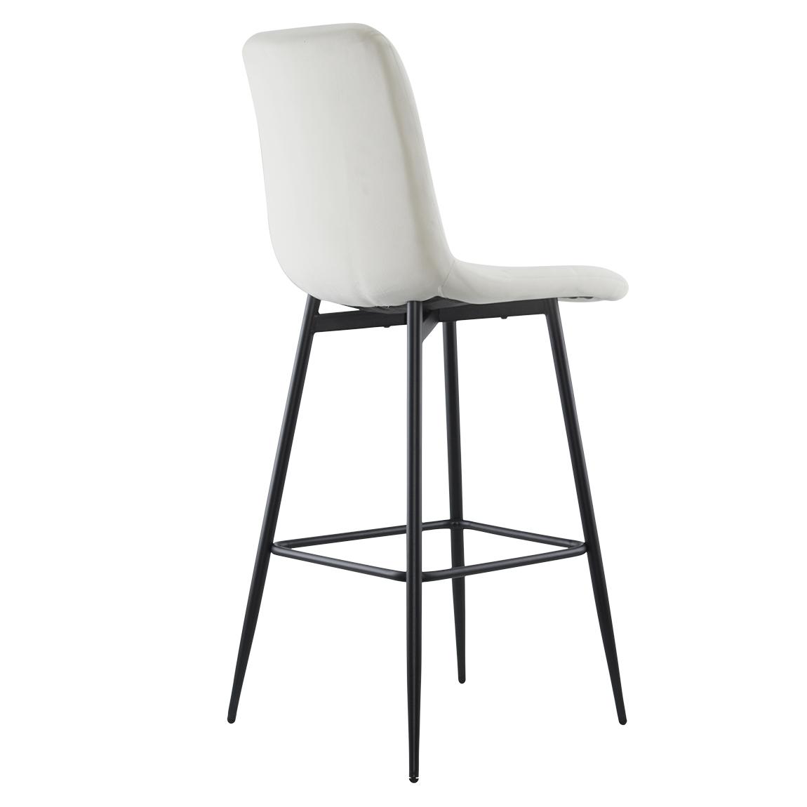 Velvet Fauteuil – Comfortabele Stoel – Lounge Stoel – Design Fauteuil – Zithoek Fauteuil – Set Van 2 – Zachte Polyester Velvet Bekleding – Zwart Houten Frame