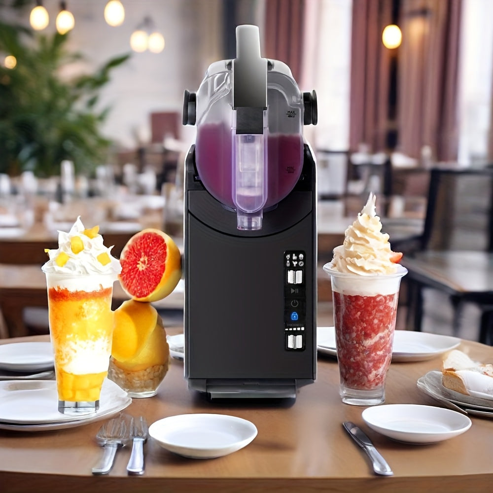 IJsdrankmachine – Slushymaker – Milkshakemaker – Slush Machine - Frozen Drink Maker – 5-in-1 Functies – 2 Liter Inhoud – Zelfreinigend Systeem