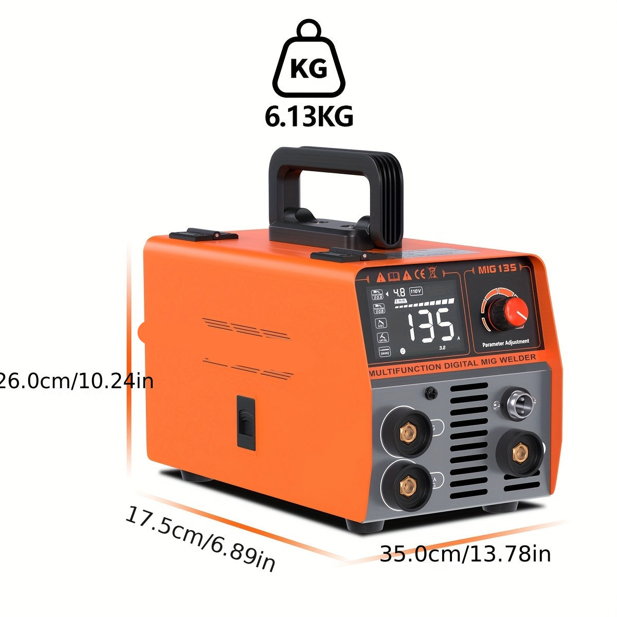 Lasmachine – Lasmachine Zonder Gas – MIG Lasapparaat – ARC Lasser – Lift TIG Machine – Flux Core Draad – 220V Aansluiting