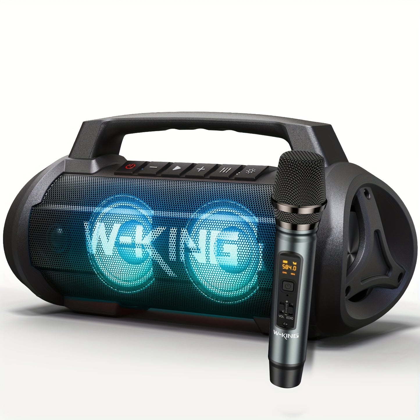 Bluetooth Speaker – Draadloze Speaker – Draagbare Luidspreker – Outdoor Speaker – Mini Speaker – 90W Krachtig Geluid – IPX6 Waterdicht Met Lichtshow