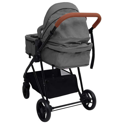 Buggy – Wandelwagen – Kinderwagen – Plooibuggy – Reisbuggy – 3-in-1 Multifunctioneel – Stabiel Stalen Frame – Verstelbare Zitpositie – Inklapbaar Compact