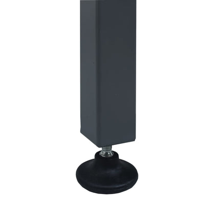 Werkbank – Werktafel – Klusbank – Werkbank Met Opbergruimte – Zwarte Werkbank – Stevig Houten Werkblad 120x60 cm – Draagvermogen 300 kg