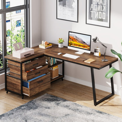 Ronde Eettafel – Ronde Tafel – Eetkamertafel – Keukentafel – Tafel Met Lade – Wit – 120 cm Diameter – Met Metaal Onderstel – Inclusief Opberglade