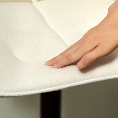 Barkrukken – Barstoel – Keukenstoel – Barkrukken Set – Barkruk Met Rugleuning – Verstelbaar In Hoogte – 360° Draaibaar – Met Voetsteun – Beige