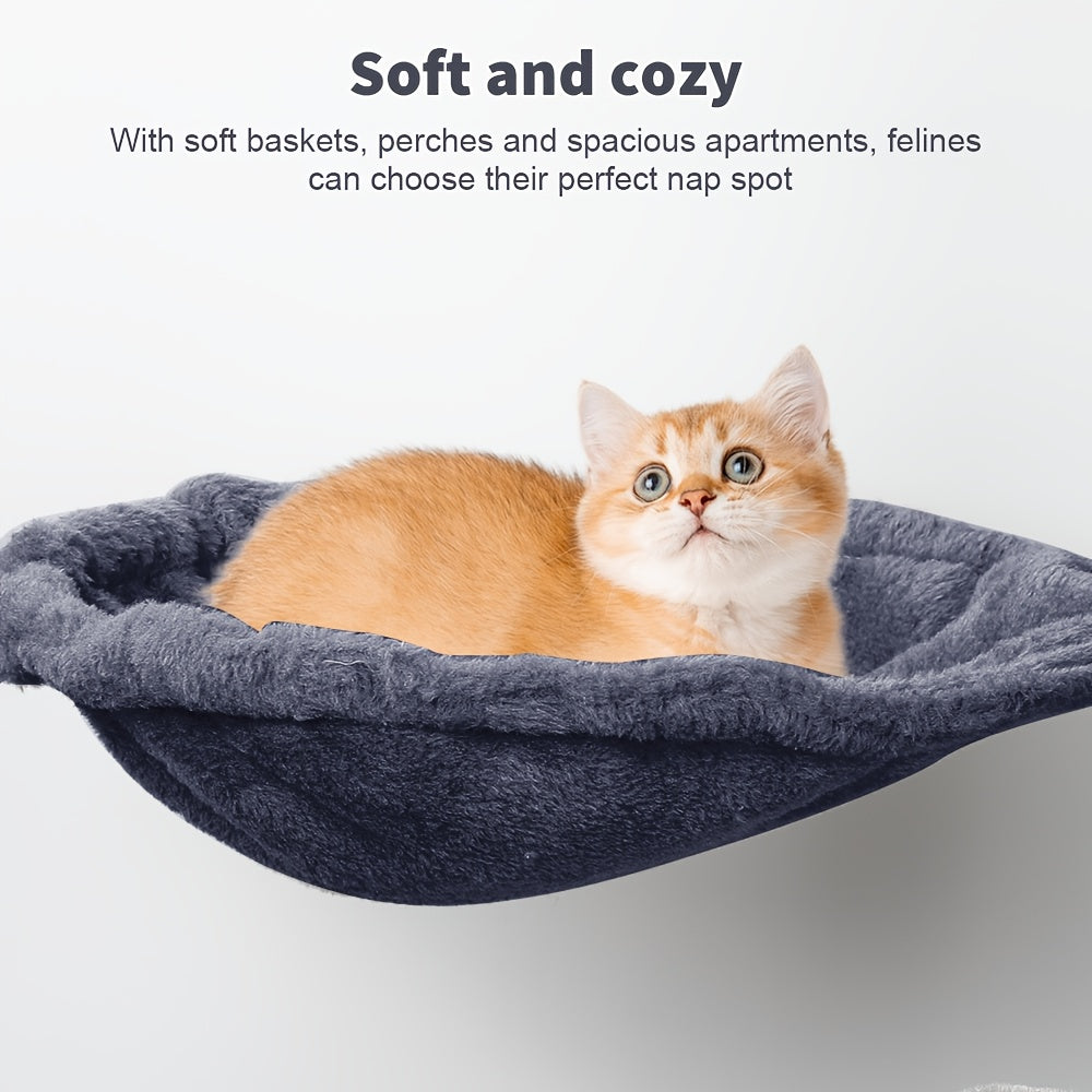 Kattentoren 162 cm – Luxe Indoor Kattenboom met Meerdere Levels, Kattenbed, Sisal Krabpaal en Springplatform – Activiteitencentrum voor Katten