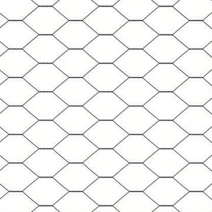 Schuttingpaal – Tuinpalen – Tuinhout – Hekwerkpaal – Staalpaal – Grijs – 140 cm Lengte – Hexagonaal U-Profiel