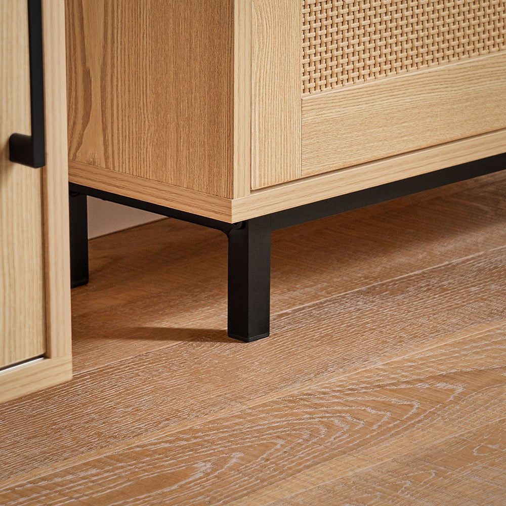 Ladekast – Commode – Opbergkast – Kledingkast – Ladenkast – Modern Design – 5 Lade – Wit – 60x38x100 cm – Handvalloos – Duurzaam