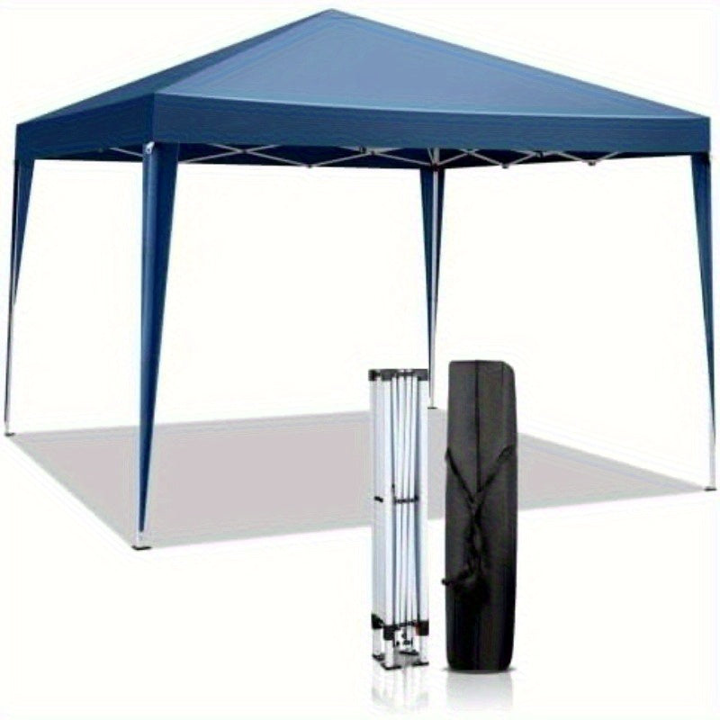 Partytent – Tuinent – Paviljoen – Easy-Up Tent – Vouwtent – 3x3 m – Waterdicht Oxford Doek – Wit Gepoedercoat Stalen Frame