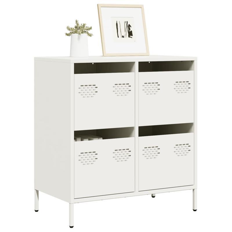 Sideboard 68x39x73.5cm cold-rolled steel wit Practical and removable