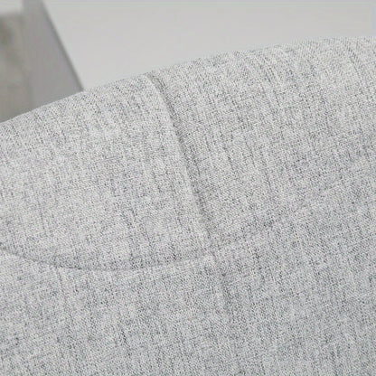 Heavy-Duty Adjustable Office Chair with 360° Swivel & Height Adjustment - Ergonomic Lumbar Support, 109.77 KG Weight Capacity, Heavy-Duty Metal Frame Computer Desk Chair, Gray Rolling Computer/Gaming Chair for & Office (No W