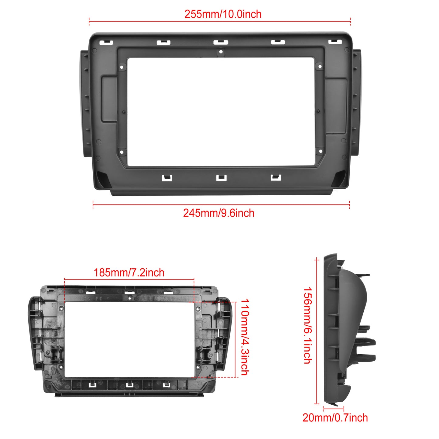 Car Stereo – Autoradio – Car DVD Player – Multimedia Systeem – In-Car Entertainment – 10,1 Inch Touchscreen – 2G+64G Geheugen – Android Auto & CarPlay – GPS Navigatie – DSP Audio – Achteruitrijcamera – Bluetooth – WiFi