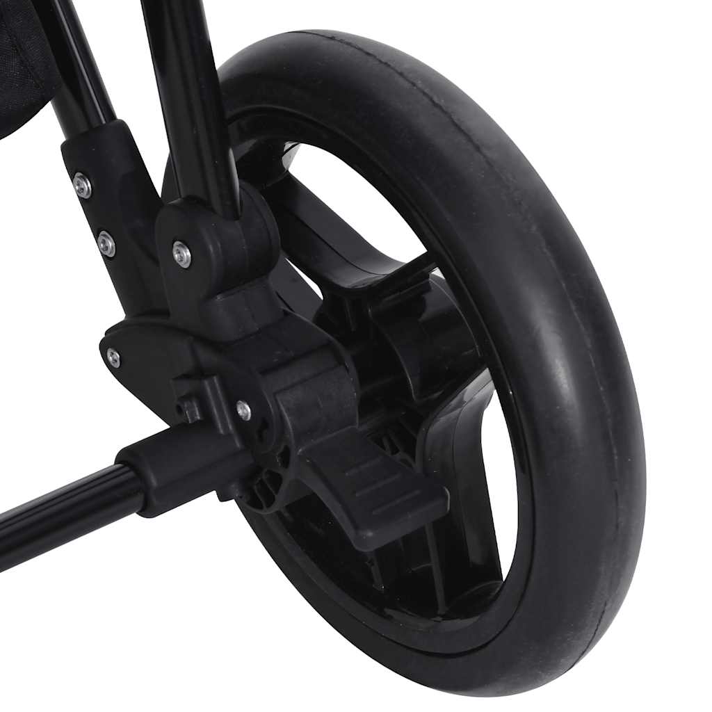 Buggy – Wandelwagen – Kinderwagen – Plooibuggy – Reisbuggy – 3-in-1 Multifunctioneel – Stabiel Stalen Frame – Verstelbare Zitpositie – Inklapbaar Compact