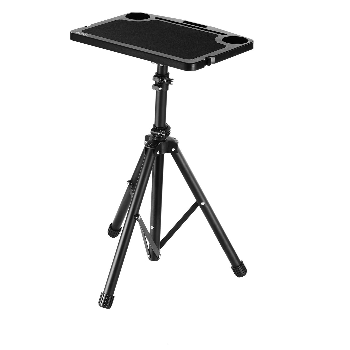 Fietsbureau – Hometrainer Bureau – Loopband Bureau – Sta Bureau – Fitness Bureau – Verstelbaar 86-130 cm – Stevig ABS Werkblad 50 cm