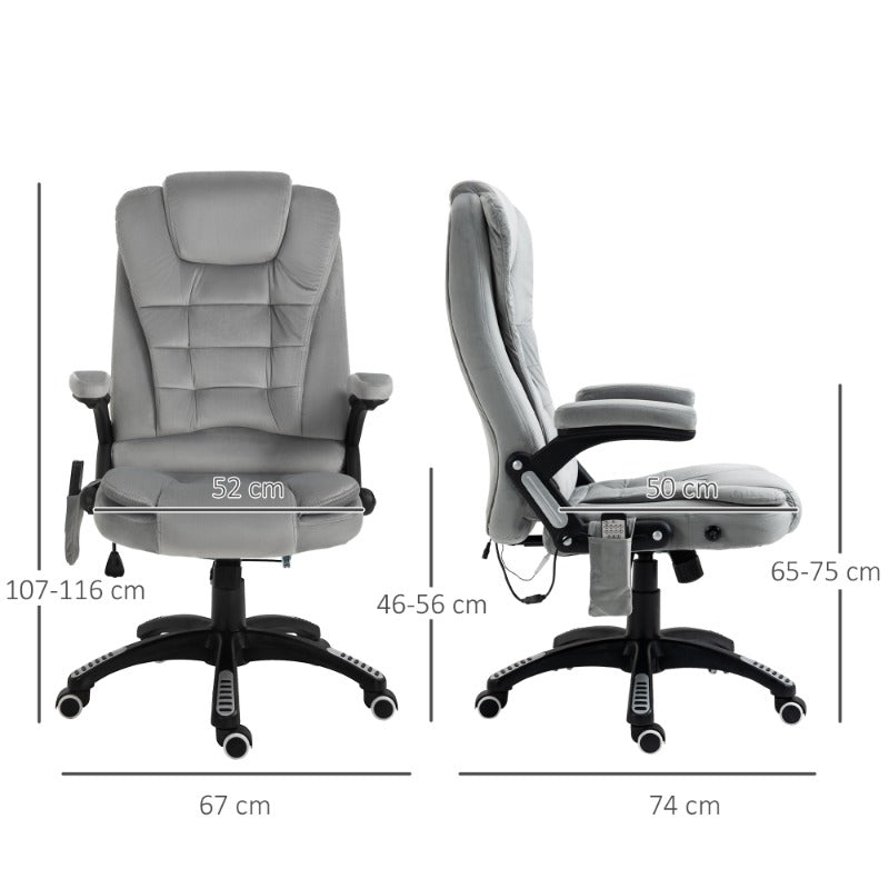 Ergonomische Bureaustoel – Bureaustoel – Kantoorstoel – Werkstoel – Gamingstoel – Verstelbare Zithoogte – 360° Draaibare Basis