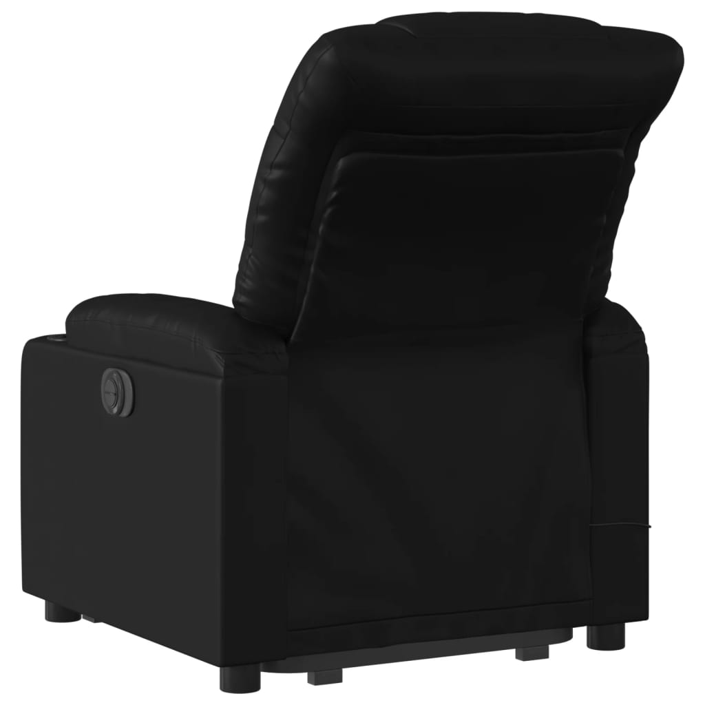 Elektrische Sta-op Stoel – Sta-op Fauteuil – Relaxstoel – Verstelbare Relaxfauteuil – Massagefauteuil – Handmatig Verstelbaar – Vibratiefunctie – Elektrische Liftfunctie