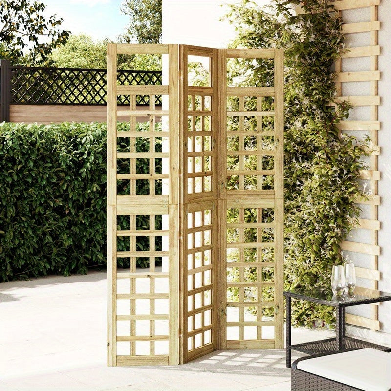 Outdoor Scherm – Tuinscherm – Windscherm – Privacy Scherm – Schutting – 120x180 cm – Gemaakt Van Stevig Grenenhout – Natuurlijk Design