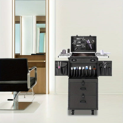 Hairdressing Tool Kit Salon Hairdressing storage cabinet, For Storing Hair Clips, Hair Dryers, Straighteners, And Other Hairdressing Tools, Or For Storing Jewelry, Toiletries, Shaving Tools, Etc