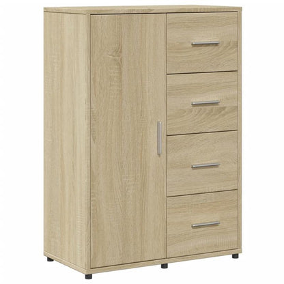 Sideboard – Dressoir – Opbergkast – Kast – Bruin Sonoma Eiken – Modern Design – Duurzaam Hout – 60x31x84 cm