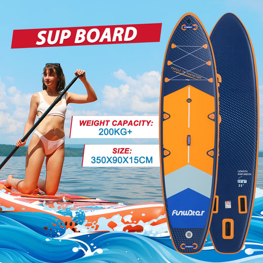 Paddleboard – SUP Board – Stand Up Paddle – Opblaasbaar Board – Watersport Board – 350x90x15 cm – Lichtgewicht PVC