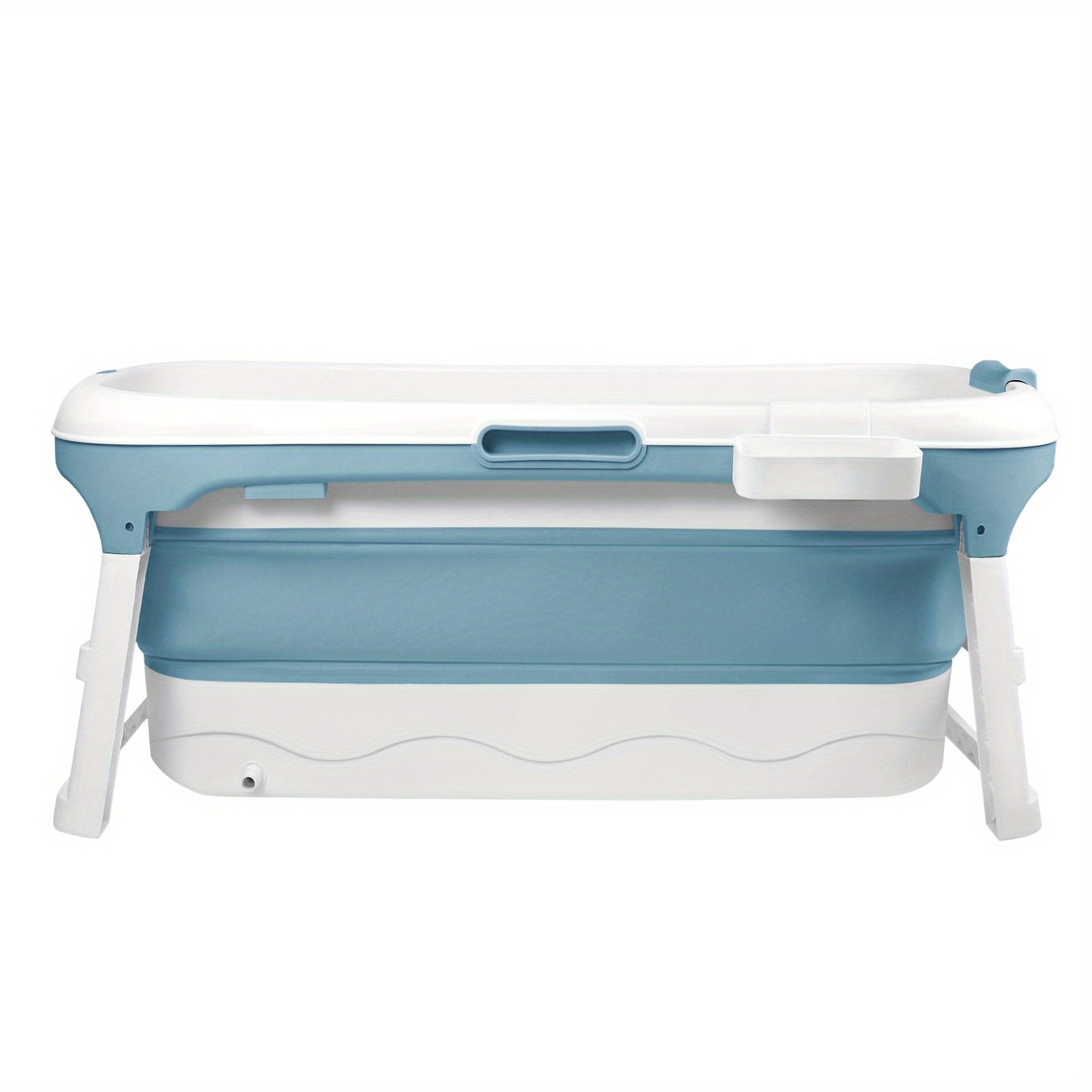 Opvouwbaar Bad – Opblaasbaar Bad – Opvouwbaar Ligbad – Zitbad – Mobiel Bad – Duurzaam PP/TPE Materiaal – Compact 118x60x53 cm