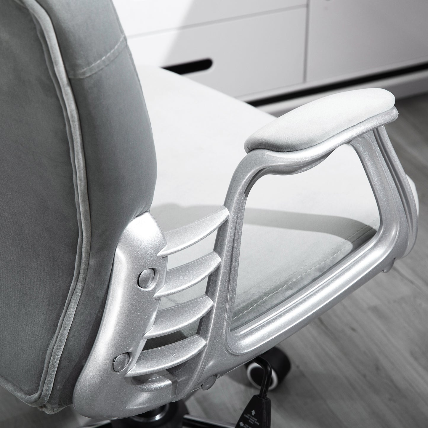 Bureaustoel – Ergonomische Stoel – Office Chair – Draaistoel – Bureau Stoel – Roze PU Bekleding – Verstelbare Hoogte 95-105 cm – Max 120 kg Belastbaar