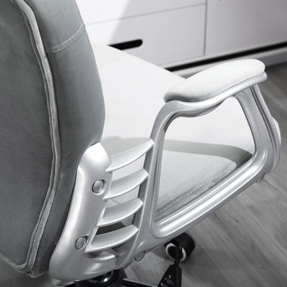 Bureaustoel – Ergonomische Stoel – Office Chair – Draaistoel – Bureau Stoel – Roze PU Bekleding – Verstelbare Hoogte 95-105 cm – Max 120 kg Belastbaar