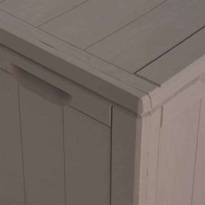 Opbergbox Buiten – Tuinkist – Opbergkist – Berging – Tuinbox – 270 Liter Inhoud – Weerbestendig Kunststof Met Houtlook