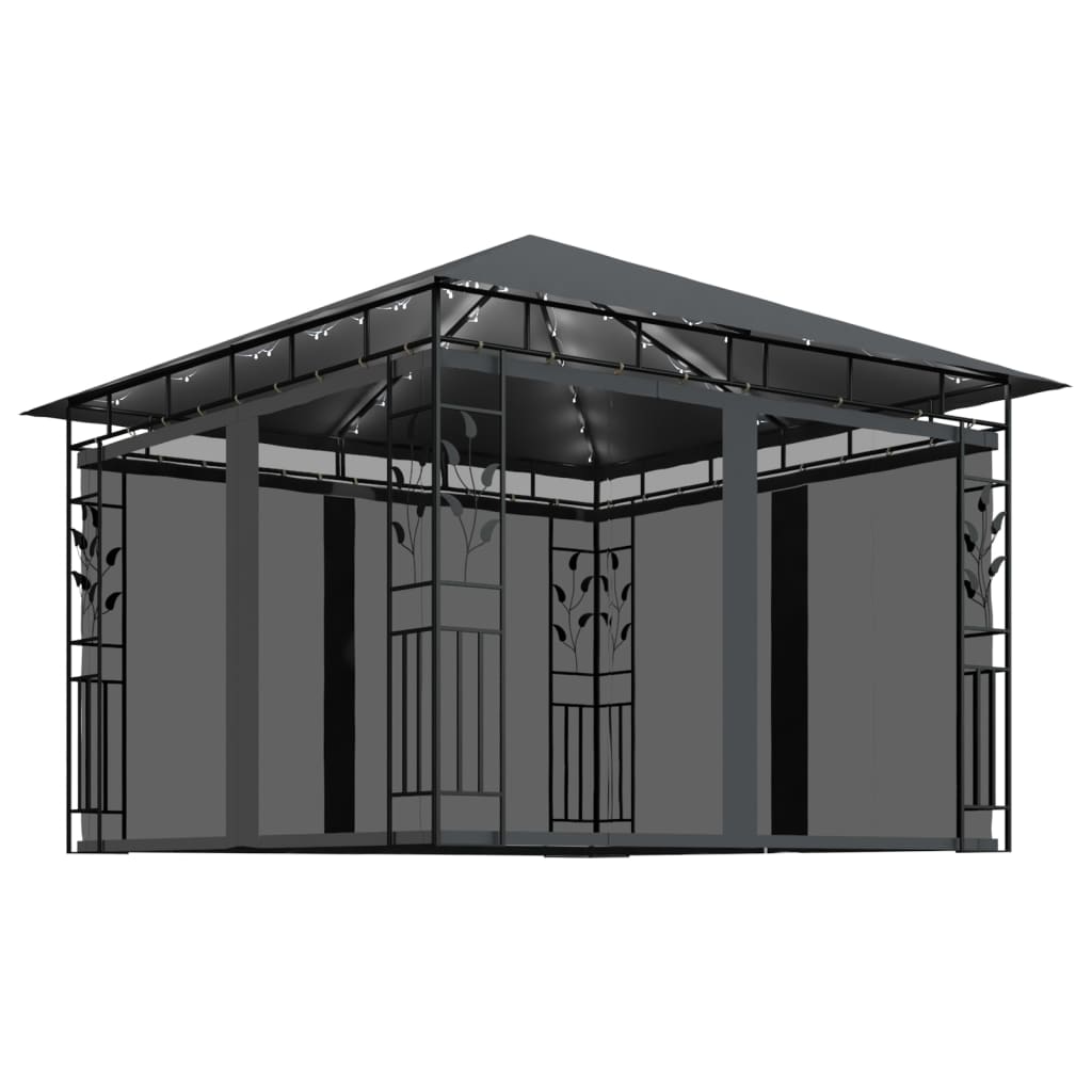 Vidaxl Awning with Light Slinger Awnings with Light Slingers Canopy