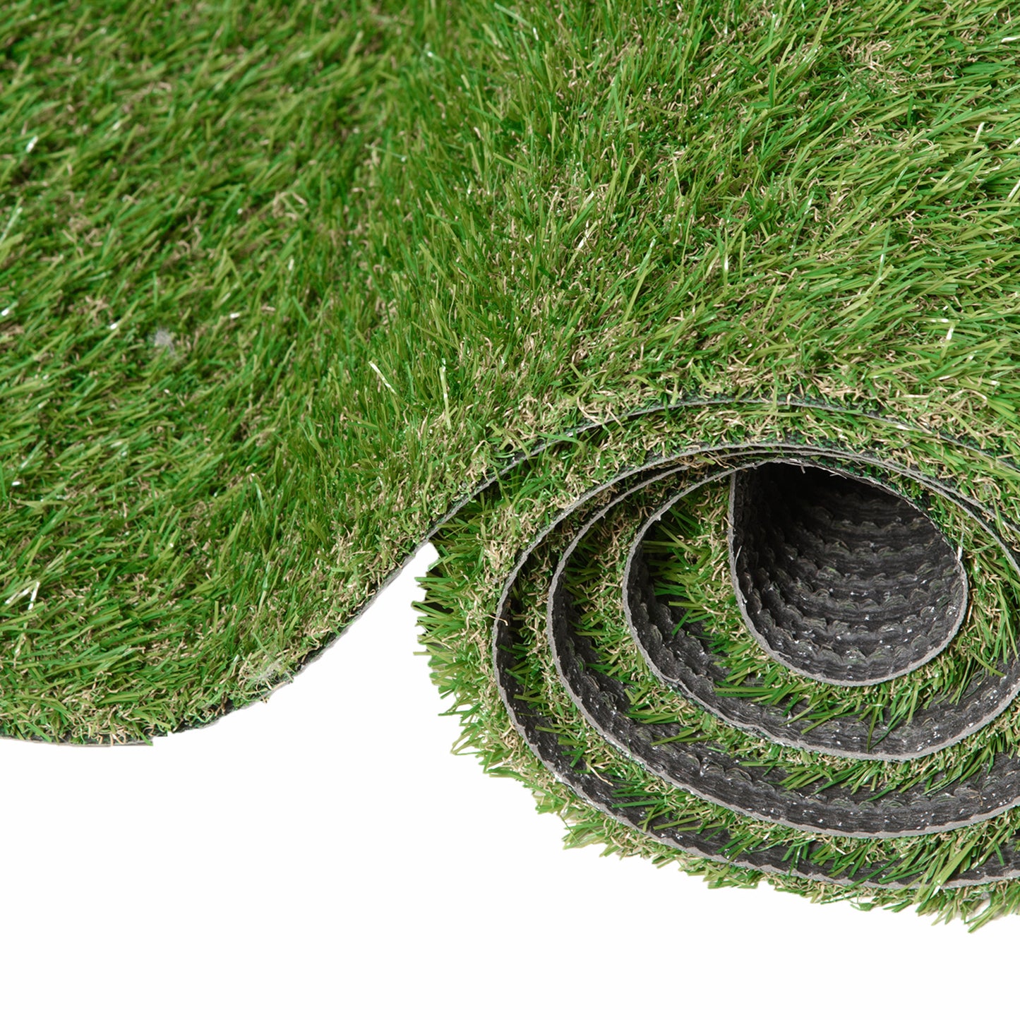 Kunstgrasmat – Kunstgrastapijt – Nepgras – Synthetisch Gras – Groen – 3x1 Meter – 25 mm Dikte – UV- en Weerbestendig