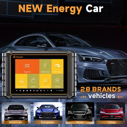 Draadloze Diagnose Scanner – OBD2 Scanner – Auto Diagnosetool – Foutcodelezer – Service Reset Tool – Bidirectionele Functionaliteit – Meer Dan 30 Service Resets