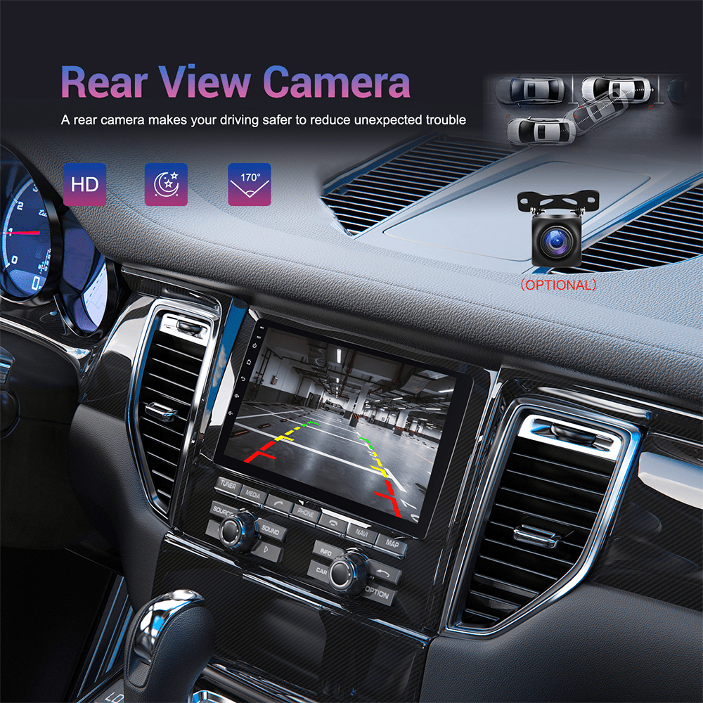[2+64G] Android 15 Double Din Car Stereo Radio for Renault Lodgy 2021/ Dokker 2012-2020 with Wireless CarPlay & Android Auto 22.86 cm Touch Screen Wireless Audio with GPS Navigation Mirror Link SWC WiFi RDS Backup Camera MIC