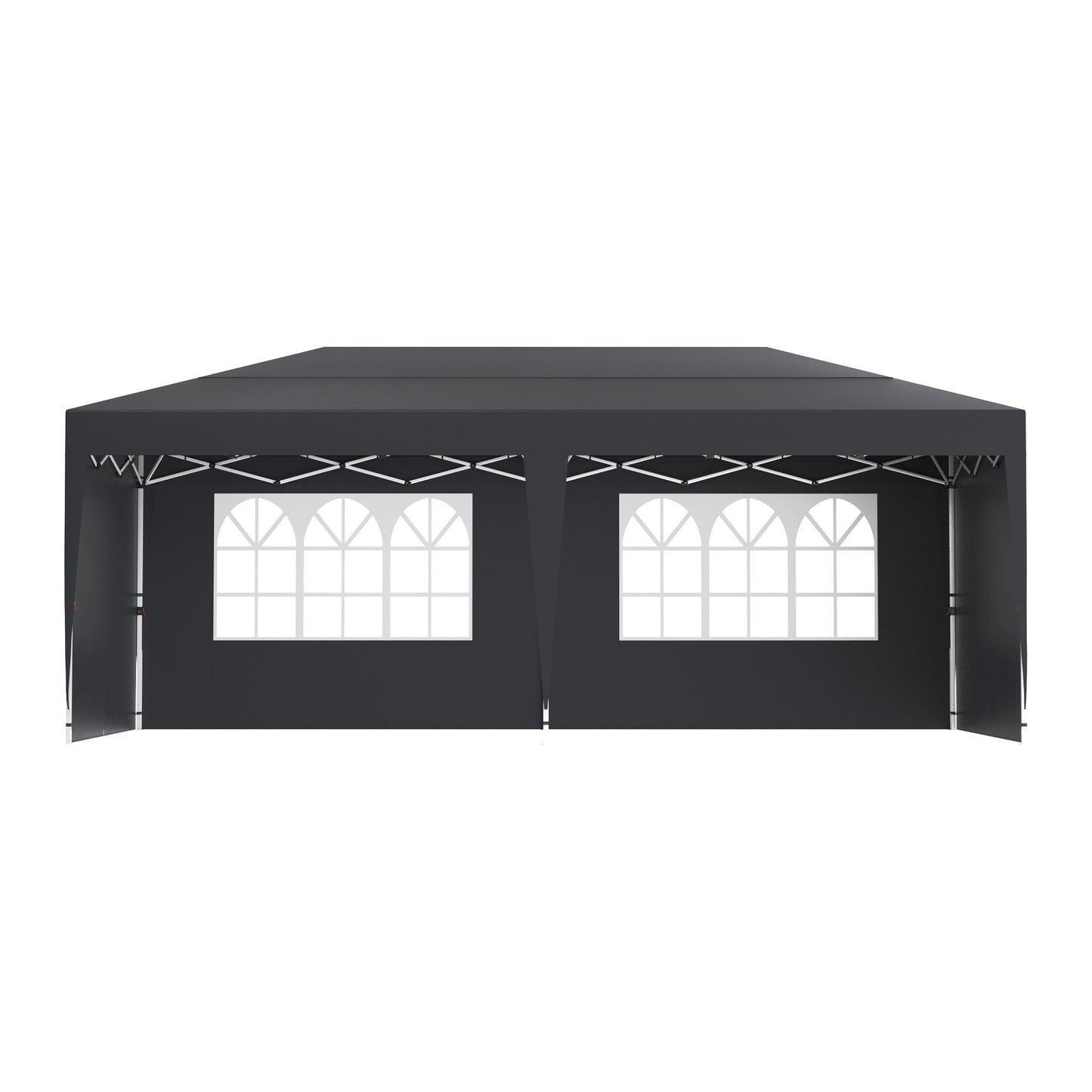 Partytent – Paviljoen – Feesttent – Tuintent – Vouwtent – 3x6 Meter – Waterafstotend Polyester Oxford – Stevig Gecoat Stalen Frame