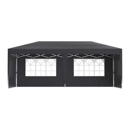 Partytent – Paviljoen – Feesttent – Tuintent – Vouwtent – 3x6 Meter – Waterafstotend Polyester Oxford – Stevig Gecoat Stalen Frame