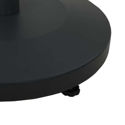 Parasolvoet – Parasolhouder – Parasolstandaard – Kruisvoet – Vulbare voet – Zwaar 25 kg – Stabiel met Wielen en Rem – Staal & Beton – 48x48x32 cm – Geschikt voor Grote Buitenparasol