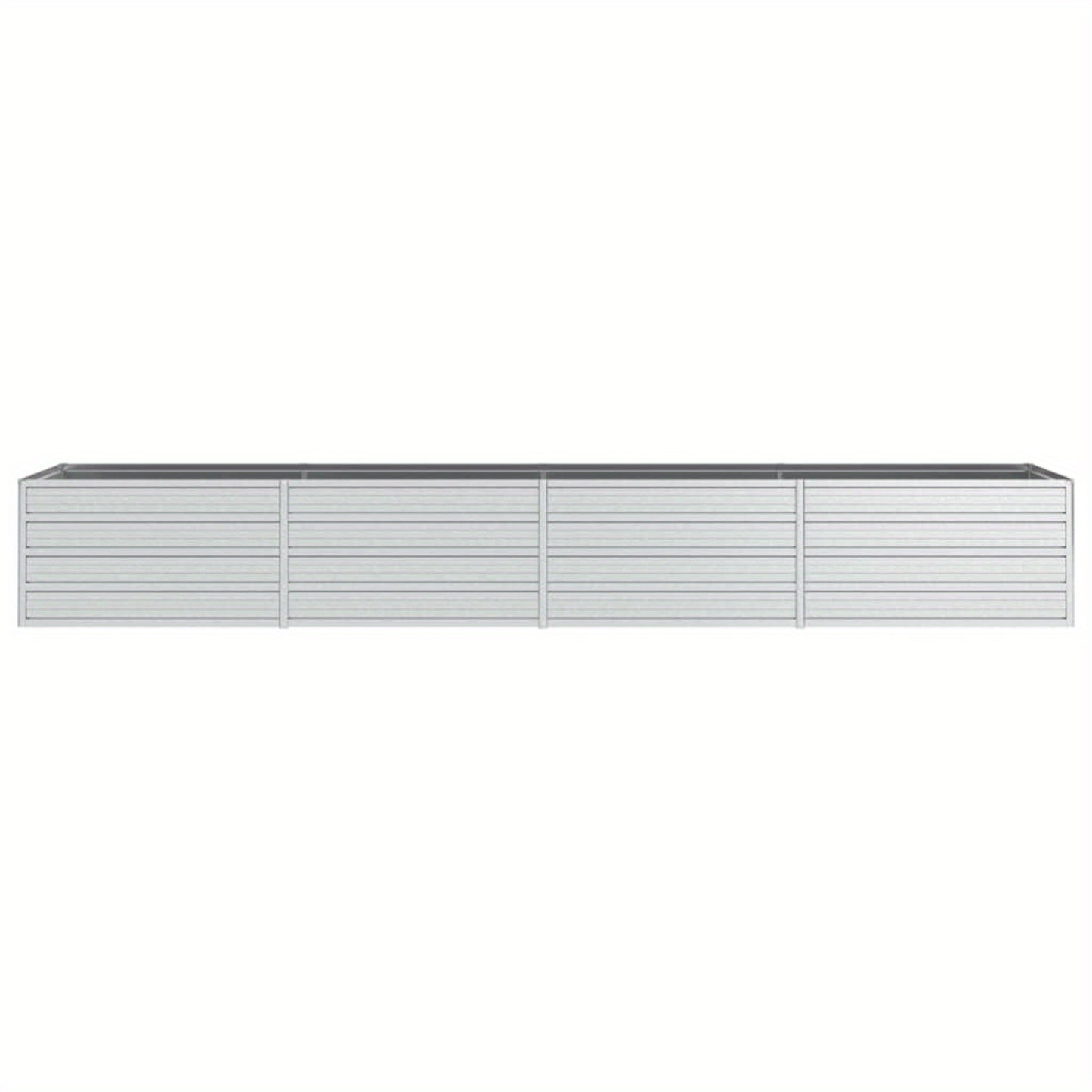 Hoogtebak Tuin – Verhoogd Plantenbed – Moestuinbak – Kruidenbak – Bloembak – Gegalvaniseerd Staal – 320x80x45 cm – Weerbestendig & Duurzaam