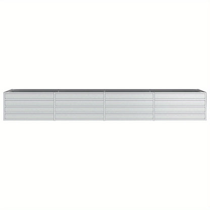 Hoogtebak Tuin – Verhoogd Plantenbed – Moestuinbak – Kruidenbak – Bloembak – Gegalvaniseerd Staal – 320x80x45 cm – Weerbestendig & Duurzaam